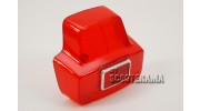 Plastique feu arriere Vespa Super avec cerclage aluminium et catadiopte