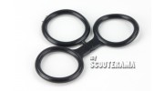 Set 3 joints toriques axe garniture de frein arrière et came - Vespa GTR, Sprint, TS, Rally, PX/T5
