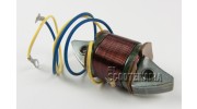 Bobine d'éclairage - fil bleu, fil jaune - Vespa Grosse coque, PX 