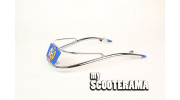 Crash bar garde boue Vespa 50 90 125 SUPER VIGANO BLEU