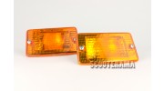 Ensemble clignotants avant orange - Vespa PK50-125XL, PK50 RUSH, PK N, PK FL2