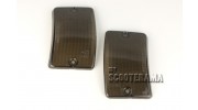 Paire plastiques clignotants avant noir - Vespa PK50-125XL, PK50 RUSH, PK N, PK FL2