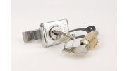 Serrure boite à gant et Neiman long 39mm guide 4mm - Vespa de mi68 à mi78: 50,Primavera,GTR,Sprint,Rally,PX125/150