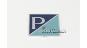 Insigne rectangulaire de tablier - PIAGGIO - Vespa 50 - 25x28mm