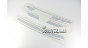 Set autocollants bleu marine - Vespa 125 ET3 Electronic