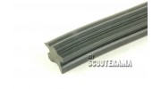 Set complet Profilés caoutchoucs pour baguettes plancher Vespa 50, Special, 125 Primavera, ET3