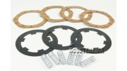 Set 4 Disques embrayage, 3 disques acier et 6 ressort Vespa PK FL 2
