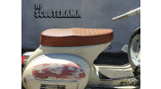 Selle Vespa - Sport WAVE - MARRON - PX et Grosse Coque (PX sans jauge à essence)