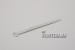 CLIP A BOUCLE, ALUMINIUM, 102 x 6mm  