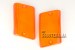 Paire plastiques clignotants arrière orange - Vespa PK50-125XL, PK50 RUSH, PK N, PK FL2