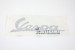 Autocollant "Vespa" noir - Vespa 125GT, 150Sprint, 150Super, 180Rally